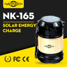 Linterna que acampa solar de la manera luminosa de la recarga dual (NK-165)